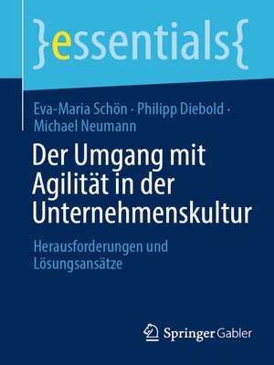 cover image of Der Umgang mit Agilität in der Unternehmenskultur